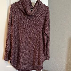 St Johns Bay Hi Low Cowl Neck Sweater